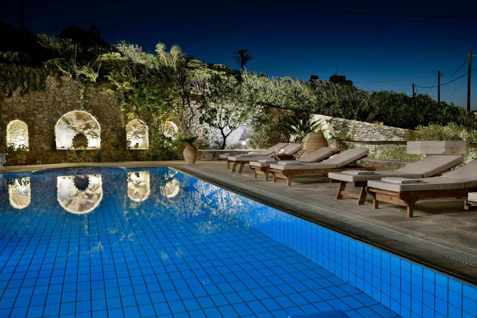 Villa Galaxy Ftelia Beach 외부 사진